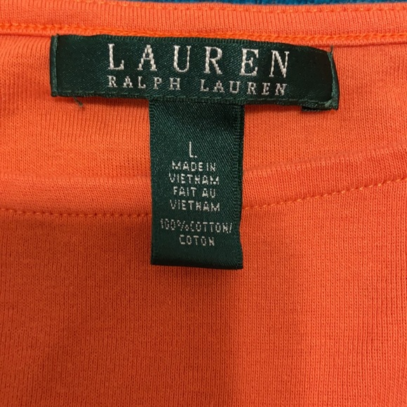 Lauren Ralph Lauren 3/4 Bell Sleeve Pullover - Picture 4 of 5